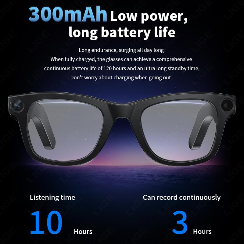 Real User Stories: How Smart Glasses Camera Sunglasses 800W AI Translator Recording Video Photo Wireless Bluetooth Touch Anti-blue Light Smart Glasses Changed Their Lives