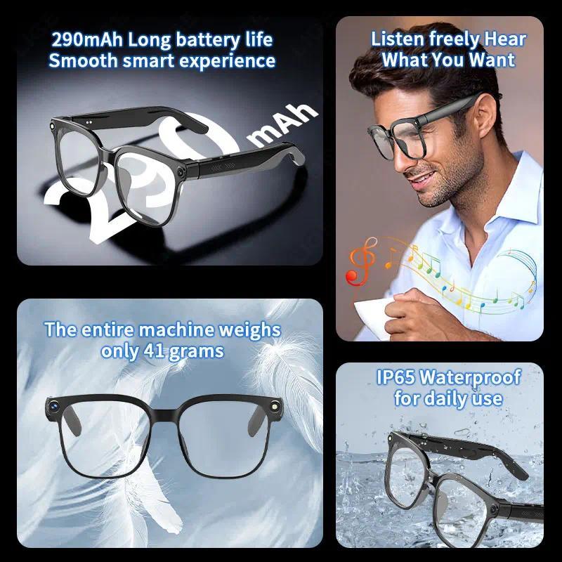 The Ultimate Guide to Smart Eyeglass 800W Camera Glasses AI Smart Glasses HD Shooting Video Record Call Glasses Waterproof Bluetooth Smart Sunglasses: Everything You Need to Know
