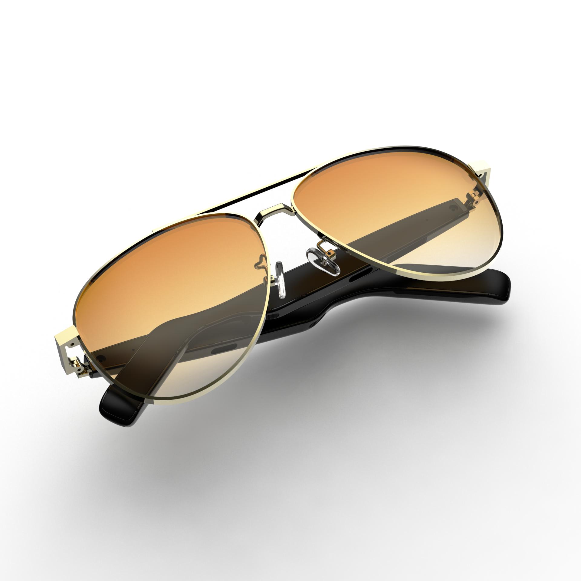 SG-13Pro Hands-Free Calling Tea Brown Wireless Glasses with Speaker & Mic Comfort Fit Stylish Design Audio Bluetooth Glasses