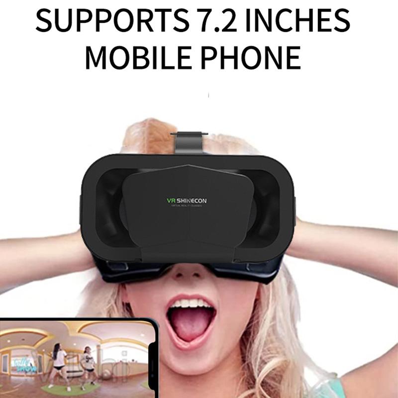 Original G10 IMAX Giant Screen VR Glasses 3D Virtual Reality Box Google Cardboard Helmet for 4.7-7" Smartphone Matching Joystick - Image 4