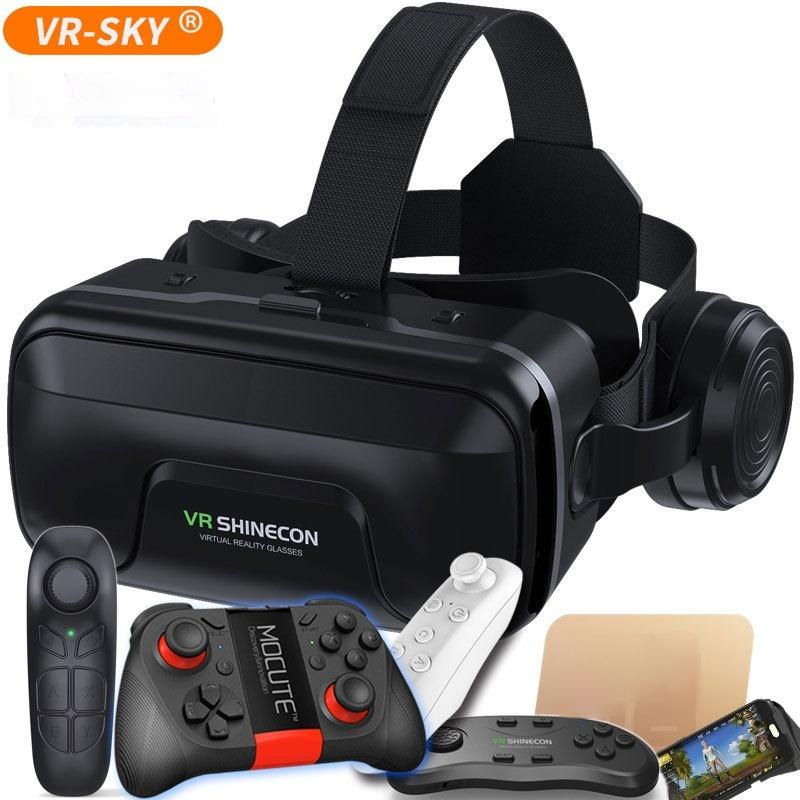VR SHINECON G04EA 10.0 Virtual Reality Helmet 3D Glasses Casque For Smartphone Smart Phone Goggles Headset Video Game Binoculars vs Competitors: Which One Should You Choose?