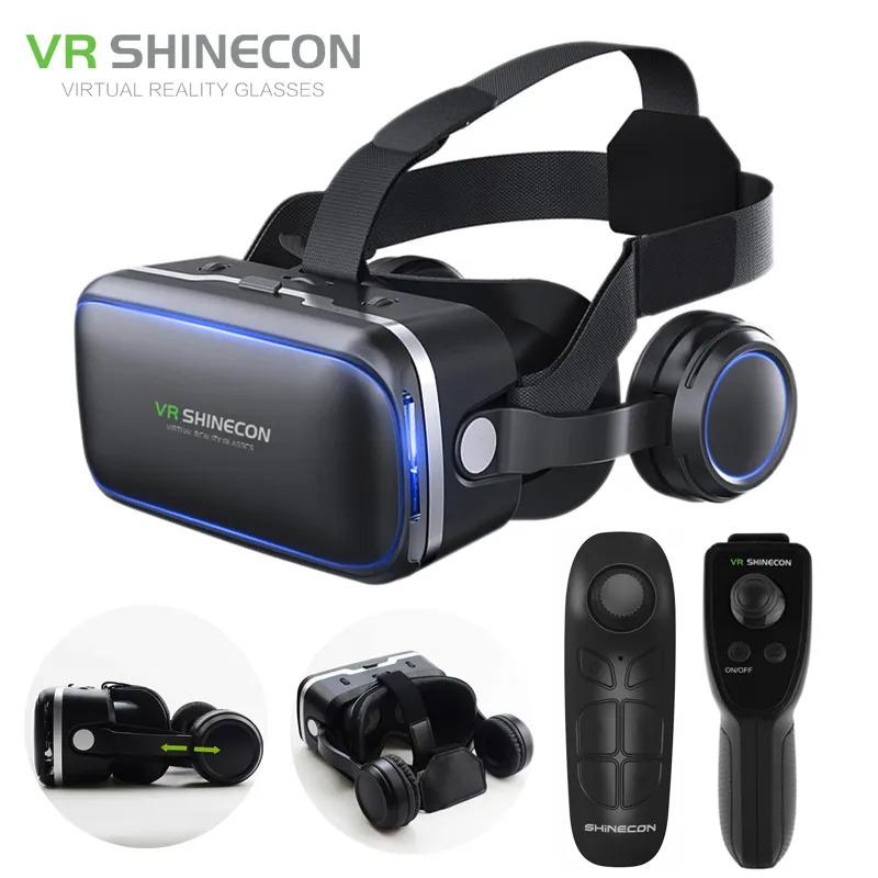 Why VR Shinecon 6.0 Headphone Version 3D Virtual Reality Stereo Helmet VR Headset with Remote Control for IOS Android is Changing the Game in 2024